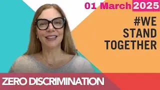 Zero Discrimination Day 2025 - #WeStandTogether