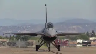 F-16 at California Capital Airshow (CCA). Saturday 2019. 60fps.