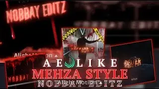 AE LIKE *MEHZA STYLE* Film Cover/Outro in ALIGHT MOTION! | #edit #dextermorgan #dextermorganedit