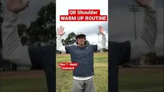 QB Shoulder Warm Up Routime