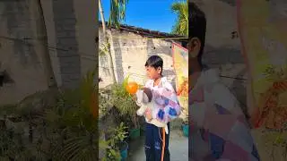 Abir's dog inflated the balloon #shorts #funny #comedy #dog #trending #abir #youtube #viral #balloon
