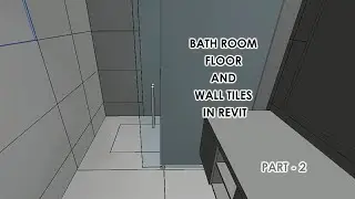 Creating Floor tiles and Wall tiles in Revit | Revit Tutorials | tiles modeling in revit