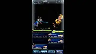 FFBE Limit Bursts - 7-star Elfreeda (Skating Heart)