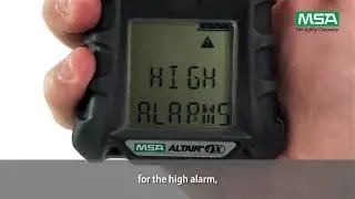 How to use MSA Altair 4X  Portable Gas Detector - Authorized Gas Tester