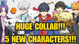 BLUE LOCK x HELLO KITTY!!! 5 NEW CHARACTERS!!!! [BLUE LOCK BLAZE BATTLE]
