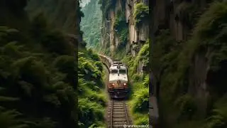 Train in forest #train #forest #jungle #forestlovers #nature #naturelovers