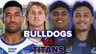 Canterbury Bulldogs vs Gold Coast Titans | NRL - Round 2 | Live Stream Commentary