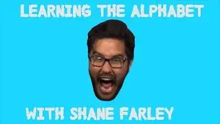 Learning the alphabet with Shane Farley
