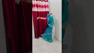 नीली 🩵💙🧿साड़ी वाली भाभी जी का छल्लेदार डांस 🥰