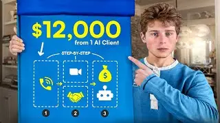 Closing A $12,000 AI Agency Client *LIVE Footage*