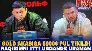 MMA KUTULMAGAN YANGILIK! GOLD AKASI ABU YUTQAMAN! 5000$ PUL QAYERGA KETDI? 🔥
