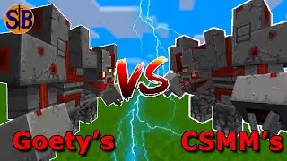 Redstone Monstrosity (Goety) VS Redstone Monstrosity (CSMM)