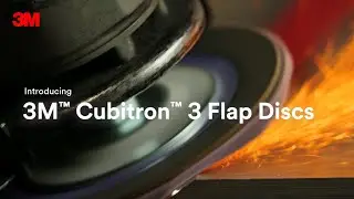 Meet the new 3M&trade; Cubitron&trade; 3 Flap Disc: Faster Cutting, Longer Life