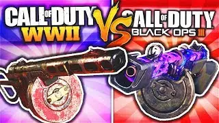 WW2 PPSH vs BO3 PPSH! (DLC WEAPON FACE OFF) BLACK OPS 3 & WORLD WAR 2 DLC WEAPON SUPPLY DROP OPENING