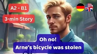 ⏱️ The Stolen Bicycle &ndash; Short German Listening Practice (A2&ndash;B1)