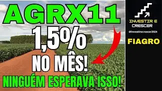 AGRX11: VENDA MILION&Aacute;RIA AGITA O FIAGRO!