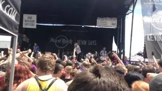 BearTooth - I Have A Problem [Vans Warped Tour 2014, Charlotte NC]