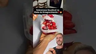 Sobremesa Saud&aacute;vel com 82 kcal que Cabe na Dieta de Emagrecimento