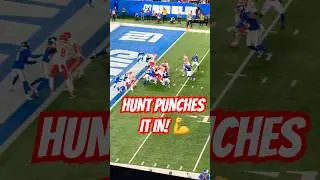 Kareem Hunt TOUCHDOWN Chiefs vs Giants #shorts #highlights #football