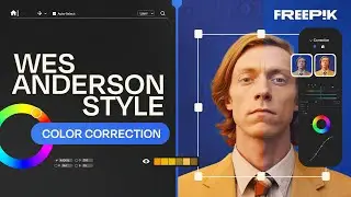 HOW TO get the WES ANDERSON style | Color correction technique