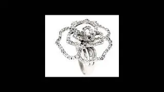 Sterling Silver Flower Ring