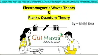 Electromagnetic Wave Theory & Plank's Quantum Theory (English) | GATE XL Chemistry | GATE 2021