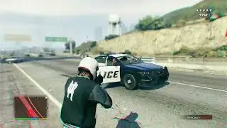 GTA 5: Franklin's Rampage + Tank (pure shooting and destruction gameplay)