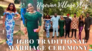 MY BROTHER VISITS NIGERIA, OUR IGBO IGBA NKWU CEREMONY || NIGERIAN VILLAGE VLOG