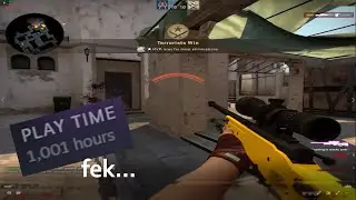 how i spent my 1000 hours in csgo
