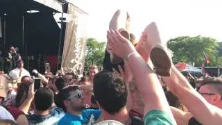 Beartooth - Hated (Live at Vans Warped Tour 2017 in Holmdel, NJ)