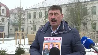 Konferencja prasowa Posła na Sejm RP Ryszarda Bartosika