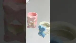 DIY Super Light Clay Ring Craft | Easy & Cute Polymer Clay Rings Tutorial .#shorts #artisthere70 .
