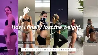 how i lost 25 lbs & became ”THAT GIRL” – the 10 fitness lessons that took me years to learn