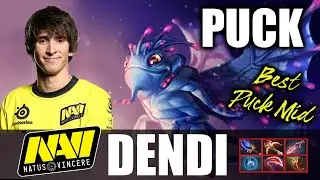 Dendi - Puck - The best MID - 7.28 - Must Watch - Dota 2 Pro Games - Full Gameplay