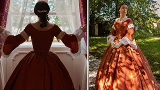 Bringing history to life: 1858 day dress