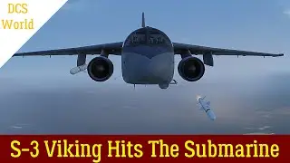 S-3 Viking Golpe Submarino | Digital Combat Simulator | DCS World. #dcsworld #s3viking #s3