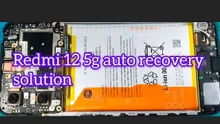 Redmi 12 5G auto recovery mode solution 100% working