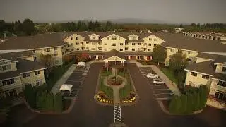 Aerial view of Touchmark at Fairway Village