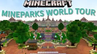 MINEPARKS THEME PARK TOUR: MINECRAFT TOUR YOUR PARK