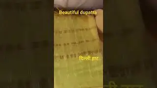 #beautiful #dupatta #dillihaat #shopping #beautifulbirds #beautifulnature #market #delhimetro