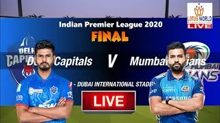 IPL T20 2020 Live Match Streaming | IPL T20 2020 Final | Mi VS DC Final | IPL 2020 LIVE| Lotus World
