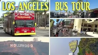 Los Angeles - Sightseeing Bus Tour 4K