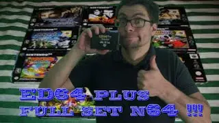 ED64 PLUS everdrive full set Nintendo 64 ho yeah !!!