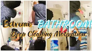 2022 SPRING CLEAN | BATHROOM DEEP CLEAN | SPEED CLEANING W. CLEANING MUSIC | TONS OF CLEANING