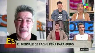 El mensaje de Pachu Pe&ntilde;a a Guido Zaffora