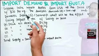 import quota and import demand