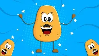 One Potato, Two Potatoes | Count Potatoes! | Nursery Rhymes For Children | kidsart