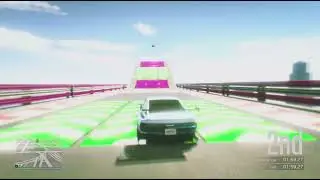 Grand Theft Auto V playing online Race haveing fun Happy New year's eve everyone