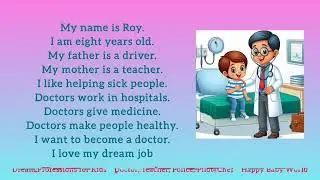Dream Professions for Kids &ndash; Doctor & Teacher | Happy Baby World #KidsLearning #DreamJobs