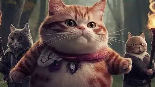 Whiskerton Was Missing from Village #cat_features #cat #story #catsmovie #funny